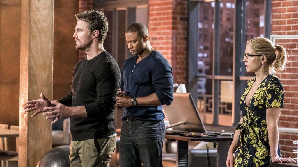 Oliver Queen, Diggle, Felicity, Arrow season 6