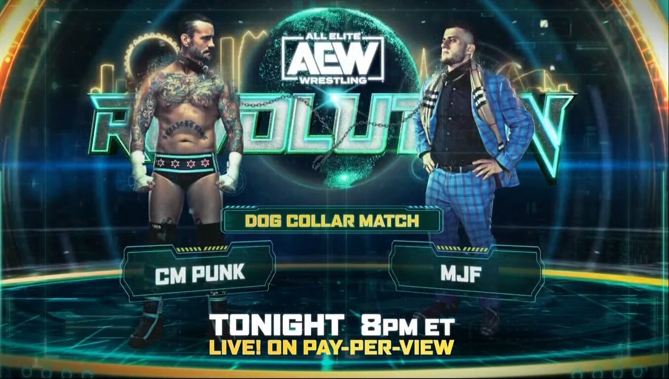 AEW Revolution Results 2022, CM Punk vs. MJF