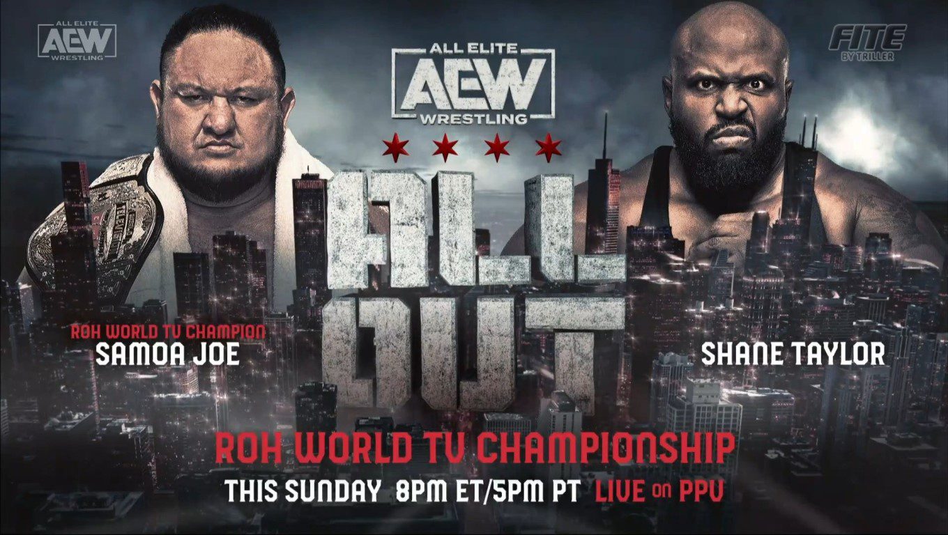 AEW All Out Results 2023: Samoa Joe Vs Shane Taylor