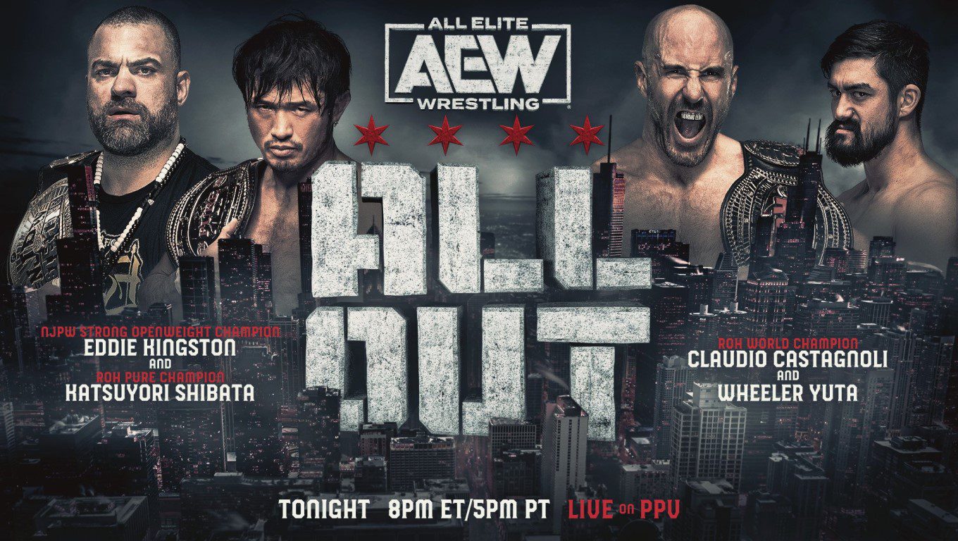 AEW All Out 2023: Kingston & Shibata vs Castignoli & Yuta