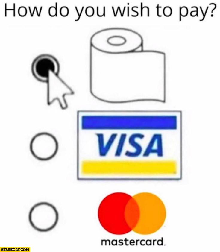 payment-method-visa-mastercard-toilet-paper-coronavirus-memes