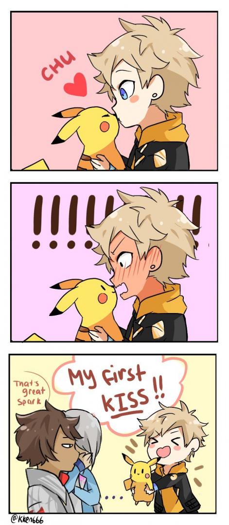 pika first kiss