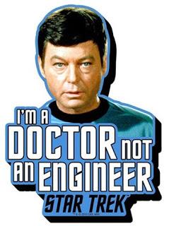 Aquarius Star Trek The Original Series character quote magnet Doctor McCoy