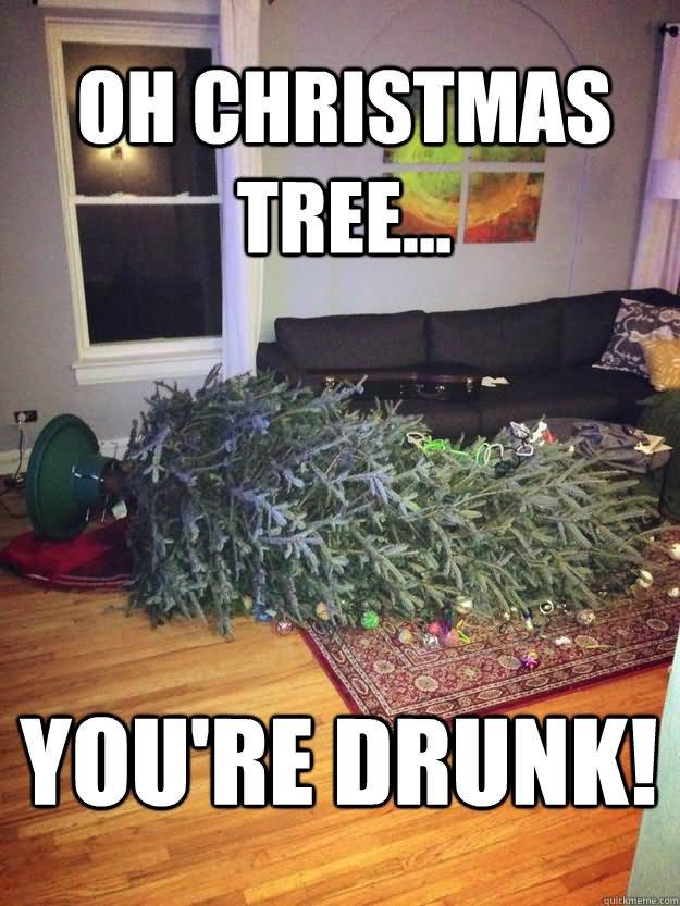 Funny-Tree-Meme-Oh-Christmas-Tree-You-Are-Drunk-Photo