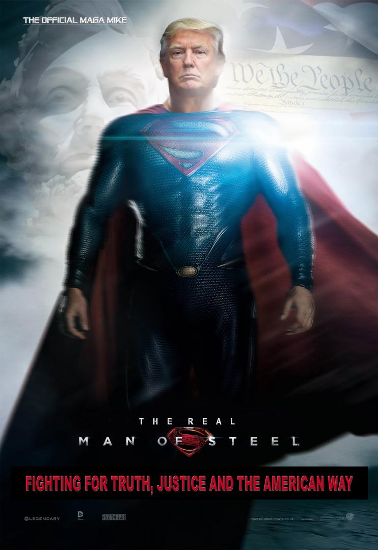 THE REAL MAN OF STEEL meme - 1