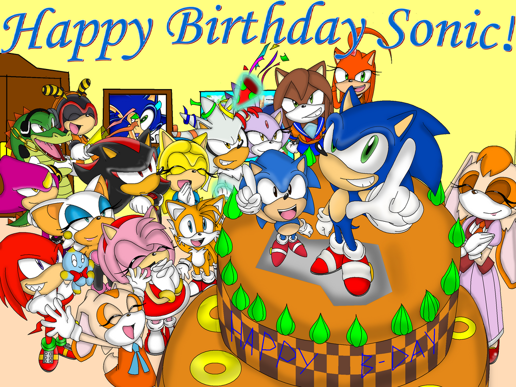 sonic birthday