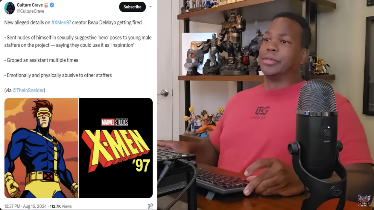 Screenshot 2024-08-17 at 09-59-10 X-Men 97's Beau DeMayo Hit with NEW ALLEGATIONS from MARVEL! - YouTube