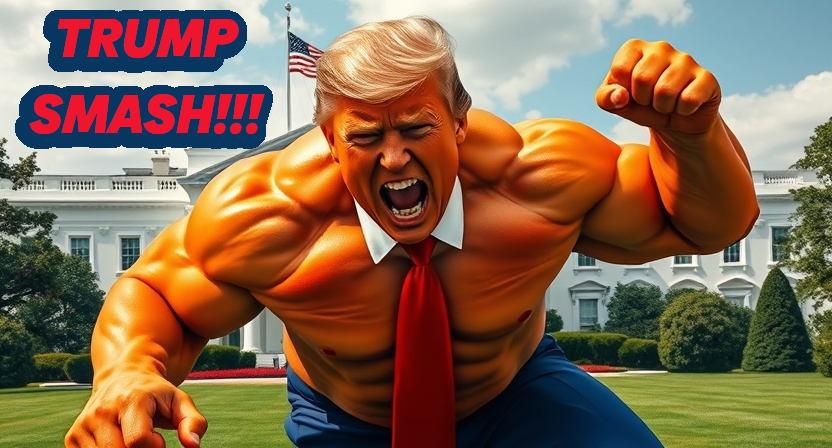 trump hulk white house