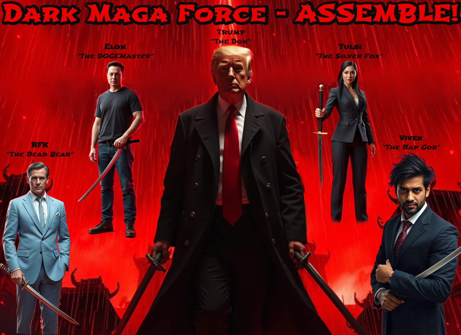 dark maga force 3flat